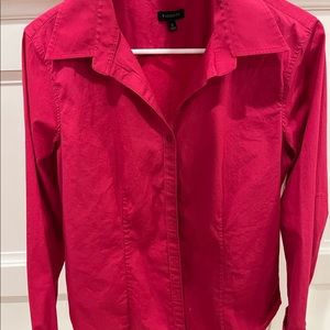 Pink Talbots Button up blouse